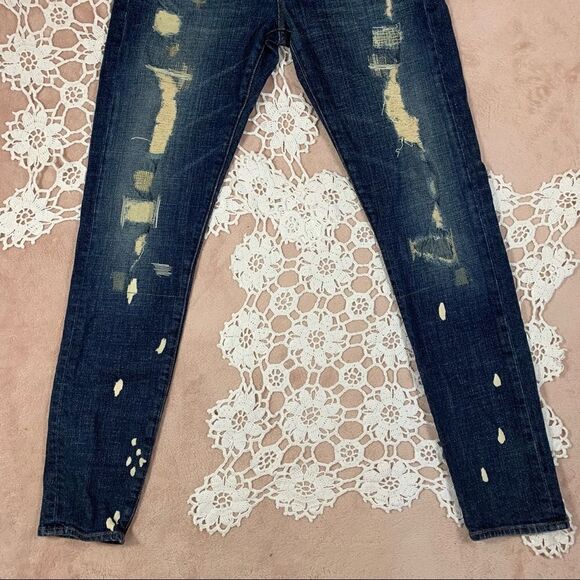 J Brand DK Shredder Distressed Jeans 26 - Picture 4 of 11